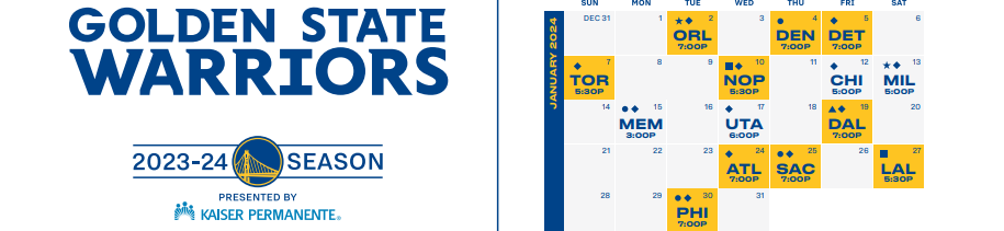 Calendario temporada 23/24